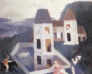 Marie Laurencin Castle  in the dark oil painting reproduction